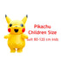 Pikachu Inflatable Costume Anime Cosplay Costume Pokemon Peluche Mascot Carnival Fantasy Adult Costumes